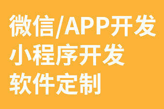 微信公众号/小程序开发/APP开发/软件定制