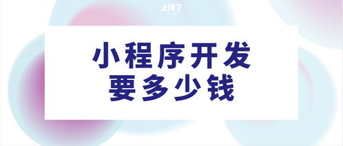 Java开发、小程序开发及定制开发费用解析